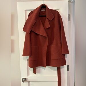 Vince Rich Rust Cape Jacket